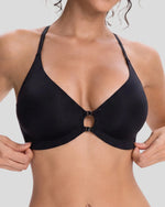VRCÔMFY Wireless Front Closure Lace Jelly Bra