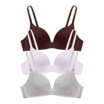 Lightly Lined Wireless Plunge Bra Set