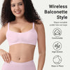 Eleplus Wireless Balconette Bra Pack
