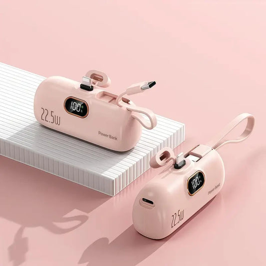 Compact Dual Port Portable Charger