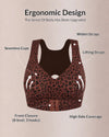 Cross Back Wireless Posture Support Bra