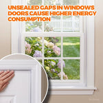 Flexible Weather Stripping Door Seal (2 PACK)