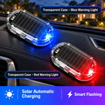 Solar Powered Fake Car Alarm Light