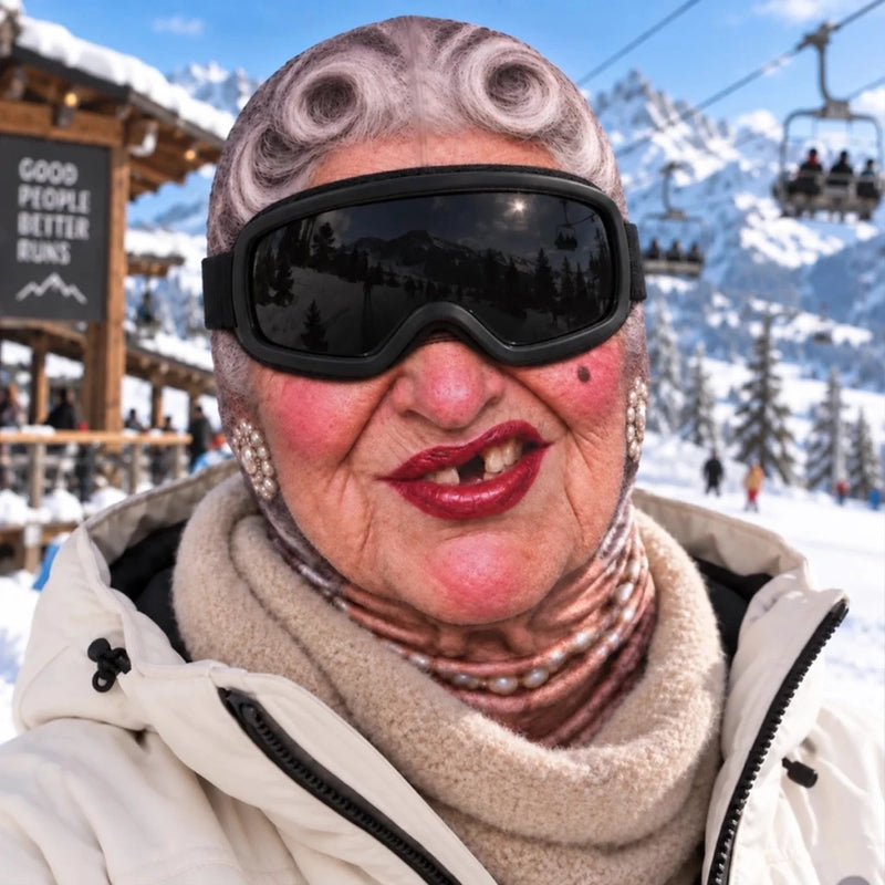 Personalized Funny Face Ski Mask