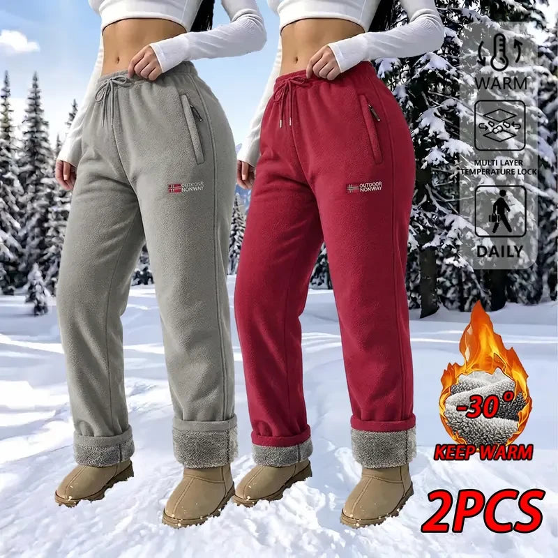 Fleece Lined Athletic Hiking Pants