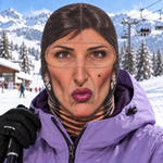 Personalized Funny Face Ski Mask