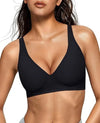 Deep V Jelly Bra