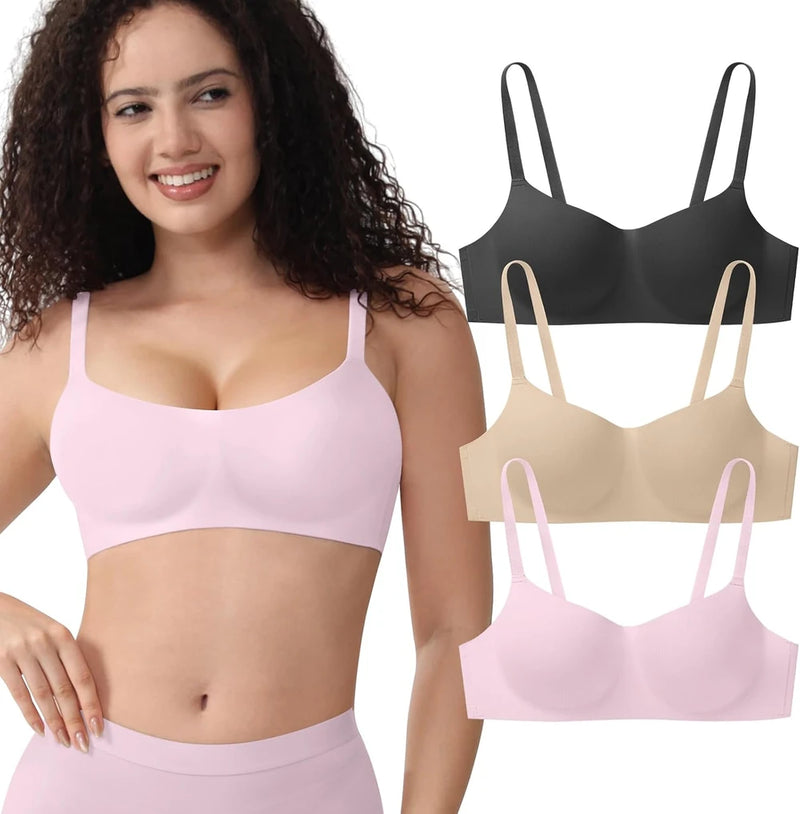 Eleplus Wireless Balconette Bra Pack
