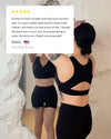Cross Back Wireless Posture Support Bra