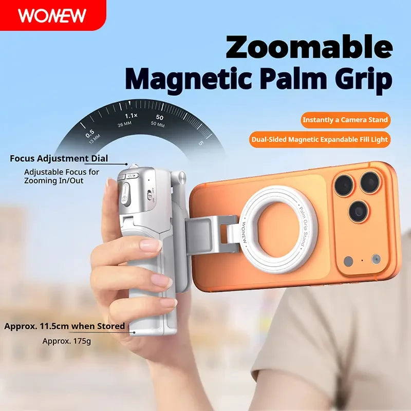 Magnetic Phone Grip Selfie Stick
