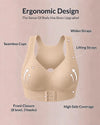 Cross Back Wireless Posture Support Bra