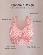 Cross Back Wireless Posture Support Bra