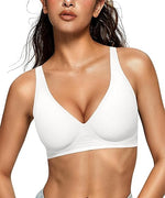 Deep V Jelly Bra