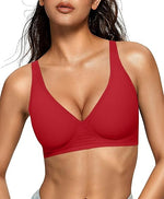 Deep V Jelly Bra