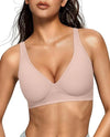 Deep V Jelly Bra