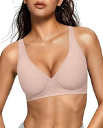 Deep V Jelly Bra