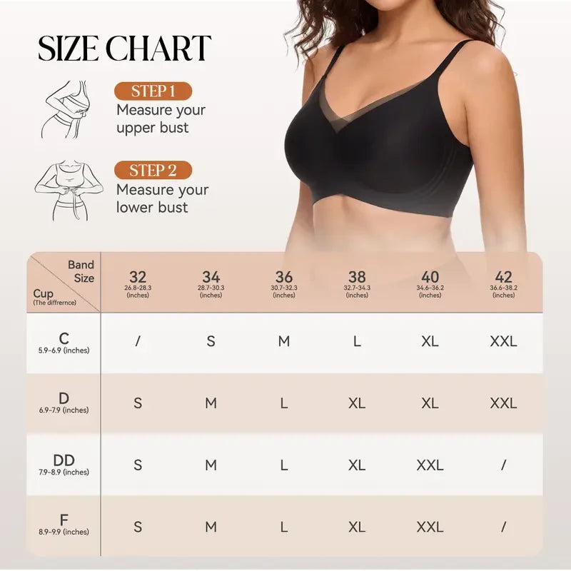 Low Back Wireless Bra