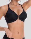 VRCÔMFY Wireless Front Closure Lace Jelly Bra