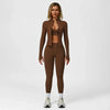 Soft Activewear Three-Piece Yoga Set