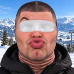 Personalized Funny Face Ski Mask
