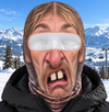 Personalized Funny Face Ski Mask