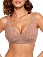 Deep V Jelly Bra