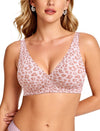 Deep V Jelly Bra