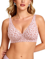 Deep V Jelly Bra
