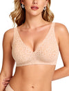 Deep V Jelly Bra