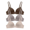 Lightly Lined Wireless Plunge Bra Set