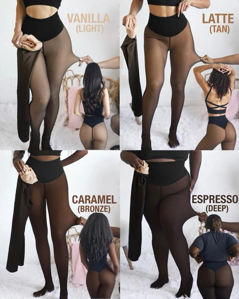 One-Seam Shaping Fleece Leggings