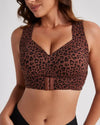 Cross Back Wireless Posture Support Bra
