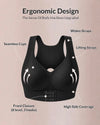 Cross Back Wireless Posture Support Bra
