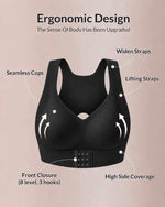 Cross Back Wireless Posture Support Bra