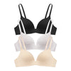 Lightly Lined Wireless Plunge Bra Set