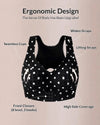 Cross Back Wireless Posture Support Bra