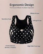 Cross Back Wireless Posture Support Bra