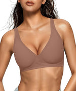Deep V Jelly Bra