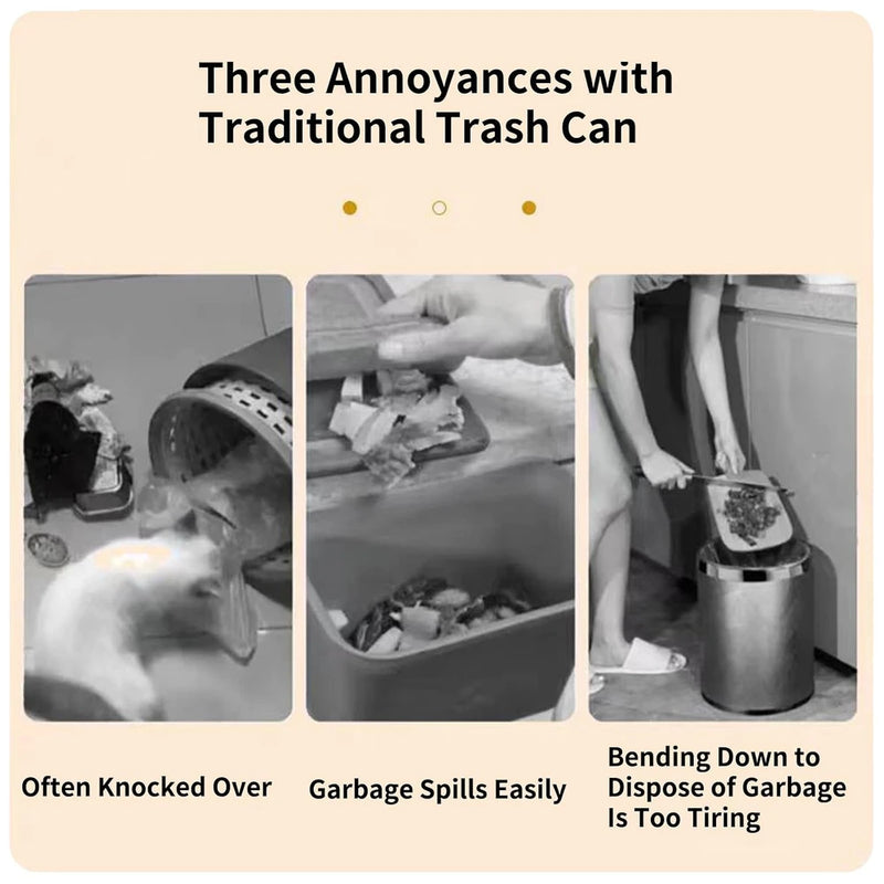 Collapsible Hanging Kitchen Trash Can