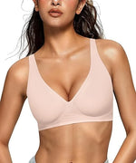 Deep V Jelly Bra
