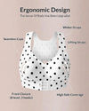 Cross Back Wireless Posture Support Bra