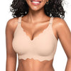 Scalloped Seamless Convertible Bra